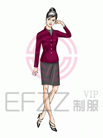 前廳大堂服務(wù)生制服199