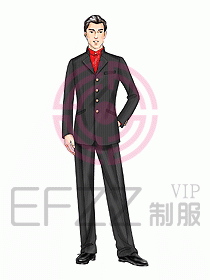 前廳大堂服務(wù)生制服233