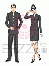 前廳大堂服務(wù)生制服236