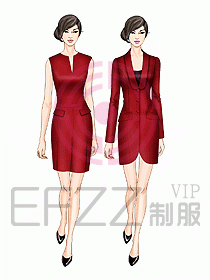 前廳大堂服務(wù)生制服248