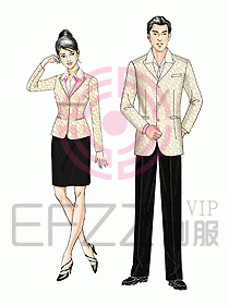 前廳大堂服務(wù)生制服285