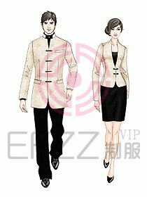 前廳大堂服務(wù)生制服287