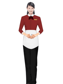 快餐服務(wù)生制服003