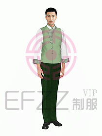 客房服務(wù)員服裝003