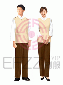 客房服務(wù)員服裝009