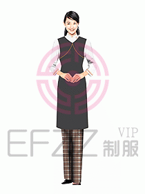 客房服務(wù)員服裝029