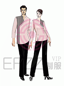 客房服務員服裝096