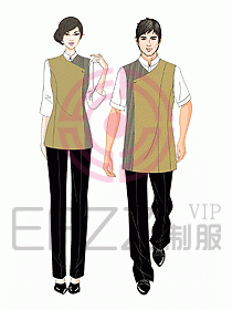 客房服務(wù)員服裝110