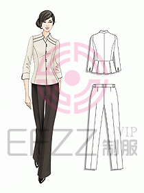 客房服務(wù)員服裝117