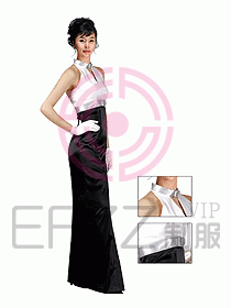 西餐咨客服裝069