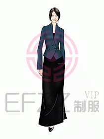 西餐咨客服裝171