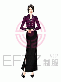 西餐咨客服裝172