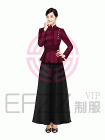 西餐咨客服裝189