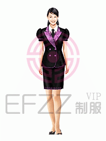 西餐領(lǐng)班接待服裝013