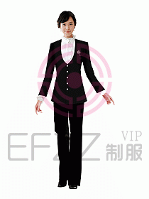 西餐領(lǐng)班接待服裝016