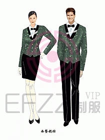 西餐領班接待服裝024