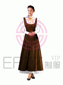 西餐服務(wù)生服裝097