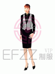 西餐服務(wù)生服裝147