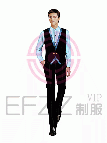 西餐服務(wù)生服裝315