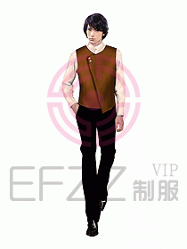 西餐服務(wù)生服裝319