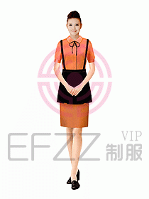 西餐服務(wù)生服裝342