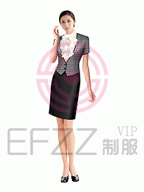 西餐服務(wù)生服裝364