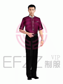 西餐服務(wù)生服裝369