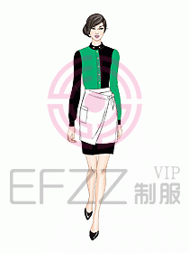 西餐服務(wù)生服裝385