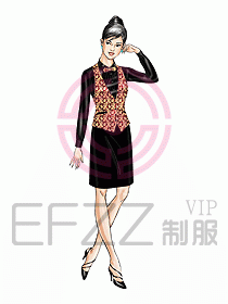 西餐服務生服裝403