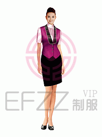 西餐服務(wù)生服裝445
