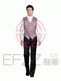 西餐服務(wù)生服裝481