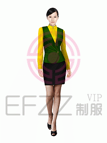 西餐服務生服裝484