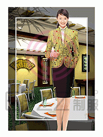中餐領(lǐng)班制服010