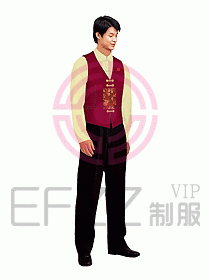 中餐服務(wù)員制服140