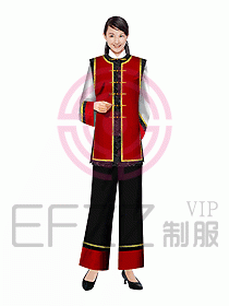 中餐服務(wù)員制服153