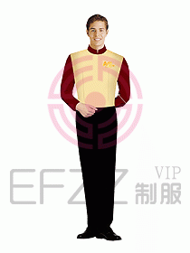 中餐服務(wù)員制服155