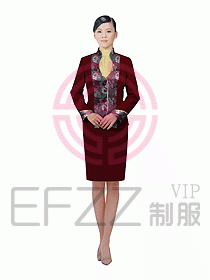 中餐服務(wù)員制服176