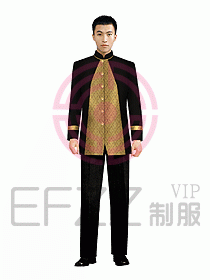 中餐服務(wù)員制服211