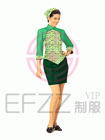 中餐服務員制服216