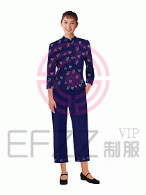 中餐服務(wù)員制服234