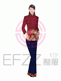 中餐服務(wù)員制服261