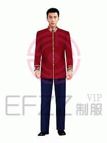 中餐服務(wù)員制服262