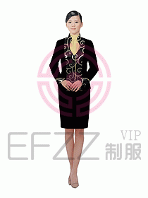 中餐服務(wù)員制服285