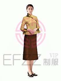 中餐服務(wù)員制服305