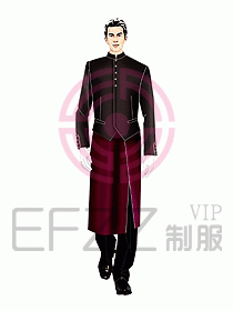 中餐服務(wù)員制服333