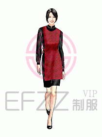 中餐服務員制服338