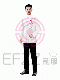 中餐服務(wù)員制服339