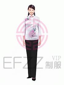 中餐服務(wù)員制服346