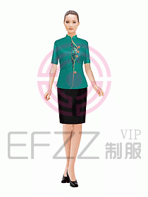 中餐服務(wù)員制服351