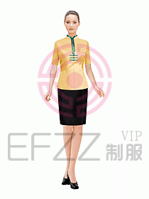 中餐服務(wù)員制服352